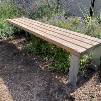 Parkbank Holz im Garten online kaufen