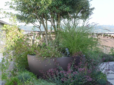 gfk blumenkübel für outdoor
