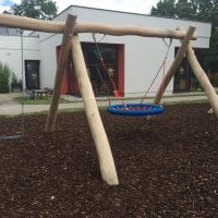 Nestschaukelkombination bei FREISPIEL kaufen für Kindergarten Outdoor