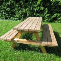 Picknicktisch aus Holz bei FREISPIEL kaufen für Kindergarten und Schule