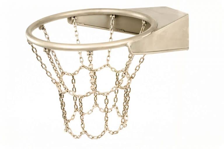 Basketball Korbring mit Kettennetz Edelstahl