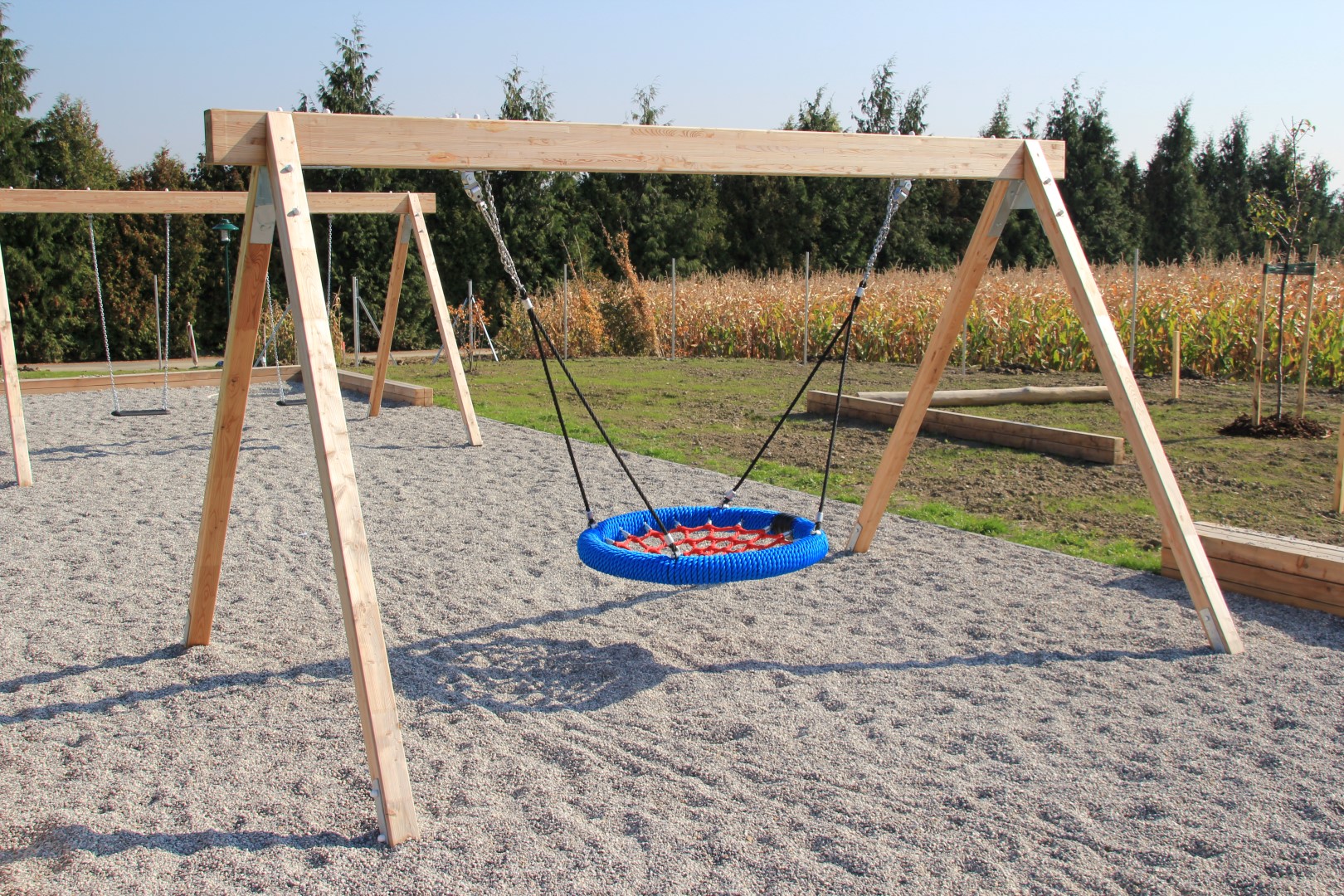 Playmobil 9272 Baum mit Schaukel Spielplatz Kindergarten Schule Pausenhof Garten 
