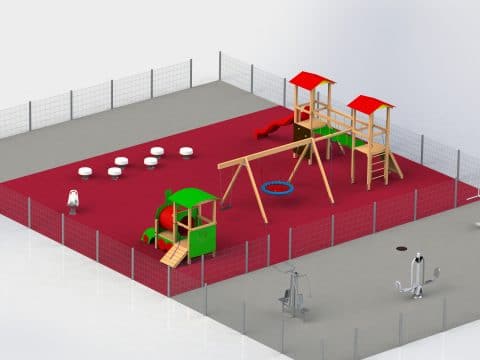 Planung Spielplatz und Fitnessparcours